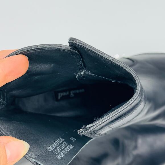 Paul Green Black Vanessa Buckled Chelsea boots UK 5.5 / US 8 - Picture 8 of 15